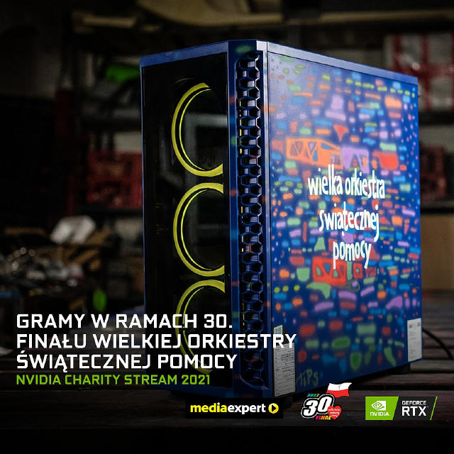 NVIDIA Charity Stream - zebrano niemal 167 tys. zotych