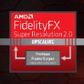 Obrazek AMD przedstawia szczegy FSR 2.0 