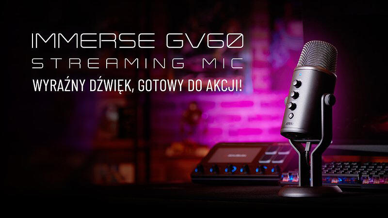 MSI IMMERSE GV60 – niech świat Cię usłyszy!