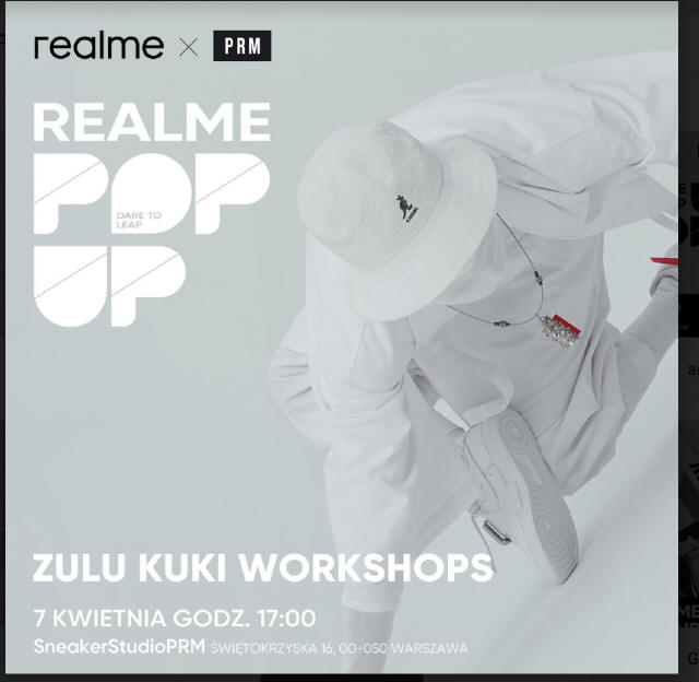 realme - odwied wyjtkow stref POP-UP w Warszawie