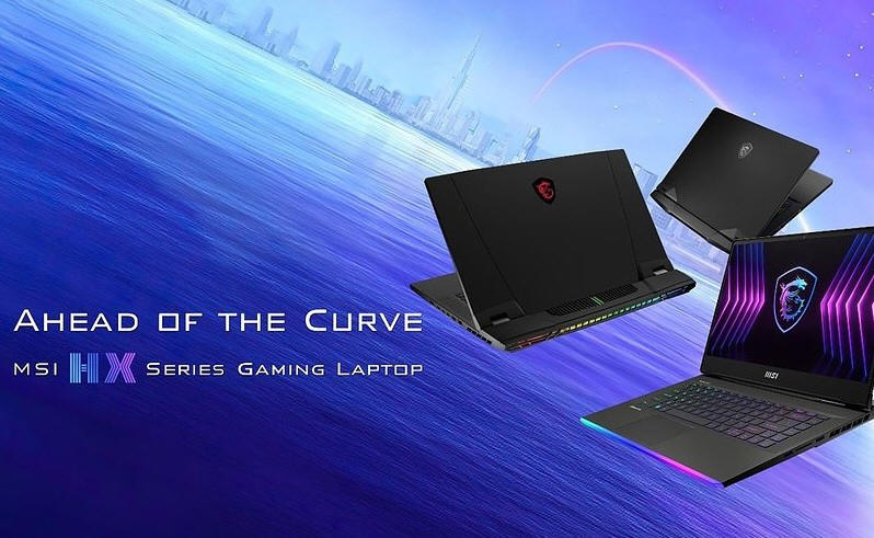 MSI -  laptopy premium z serii HX z najnowszymi procesorami Intel