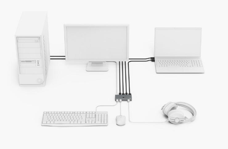 KVM Hama Conntect2Switch