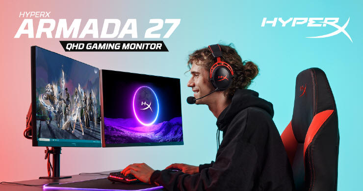 HyperX zapowiada now lini monitorw gamingowych