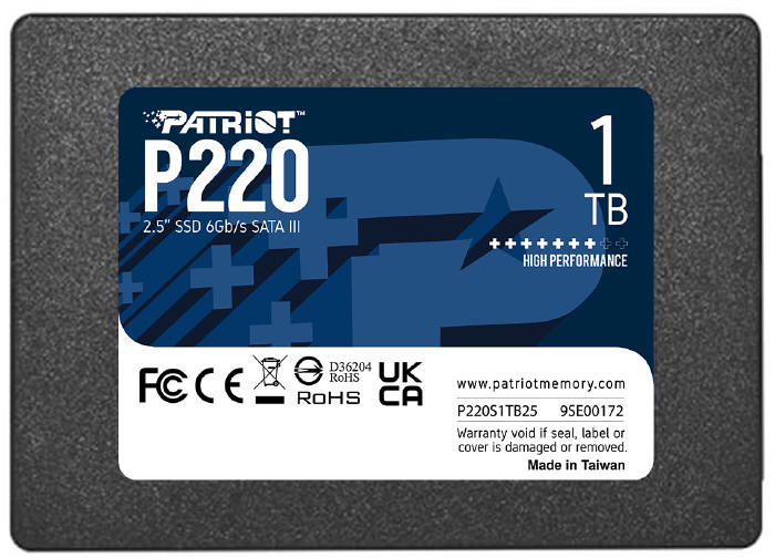 Patriot P220 - topowe dyski SSD SATA w przystępnej cenie