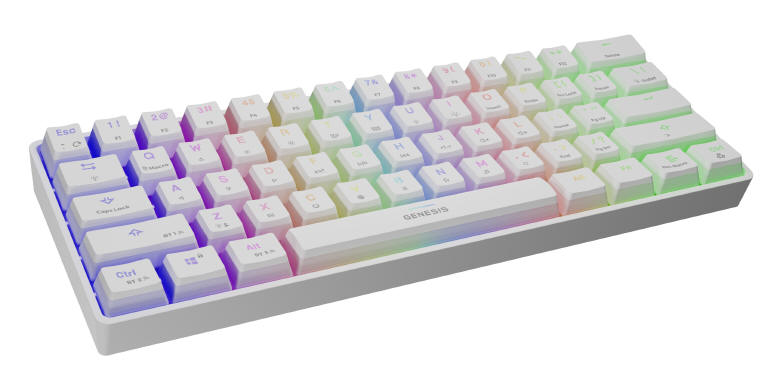Genesis Thor 660 - bezprzewodowa klawiatura mechaniczna TKL