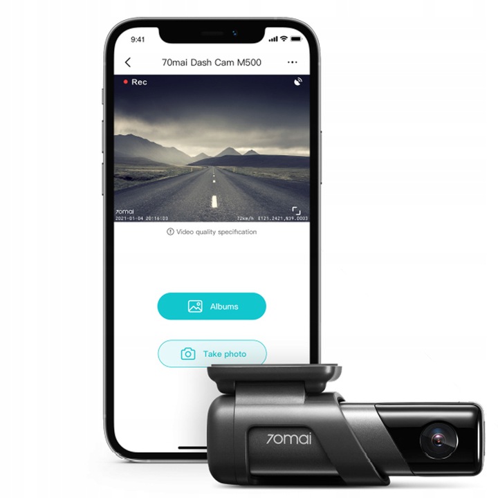 70mai Dash Cam M500 w sprzedaży od 14 marca