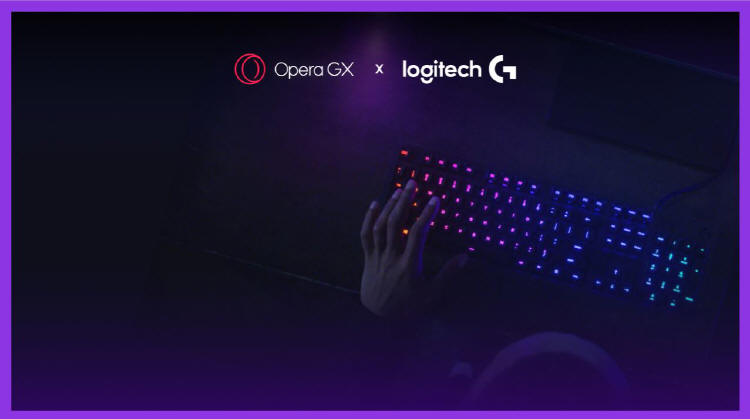 Opera GX integruje si z Logitech G LIGHTSYNC RGB
