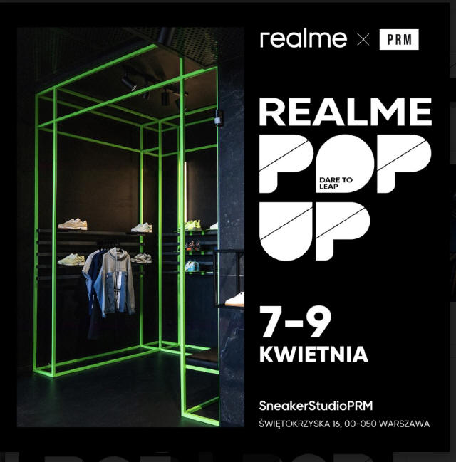 realme - odwied wyjtkow stref POP-UP w Warszawie