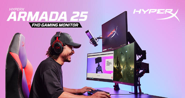 HyperX zapowiada now lini monitorw gamingowych