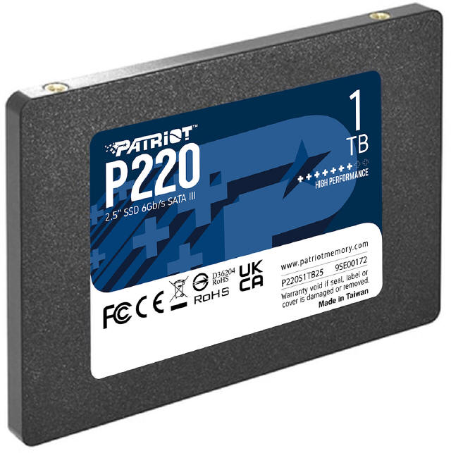 Patriot P220 - topowe dyski SSD SATA w przystępnej cenie