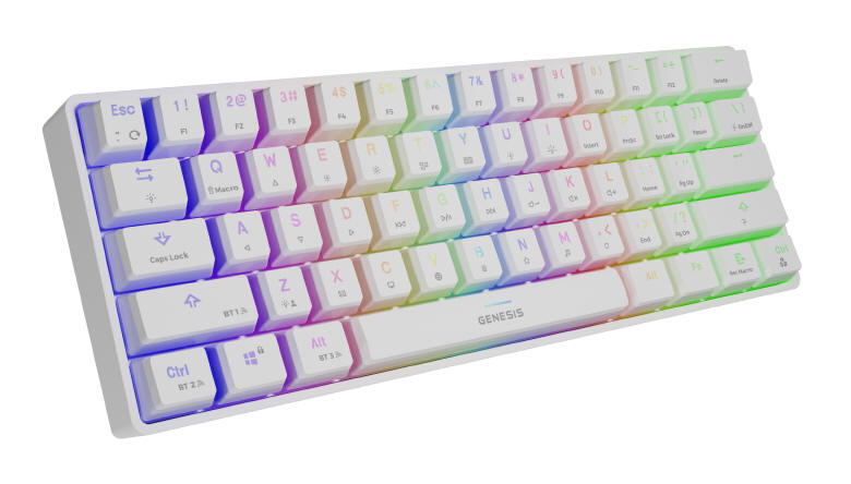 Genesis Thor 660 - bezprzewodowa klawiatura mechaniczna TKL