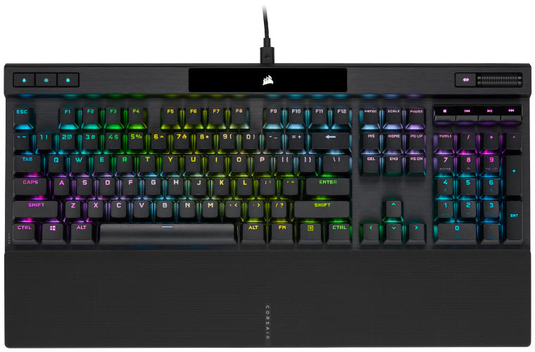 CORSAIR K60 PRO TKL z optycznymi przecznikami klawiszy