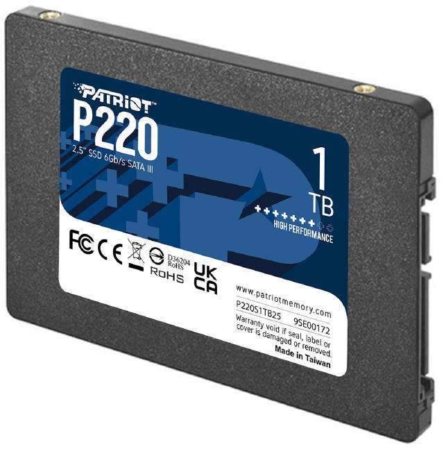 Patriot P220 - topowe dyski SSD SATA w przystępnej cenie