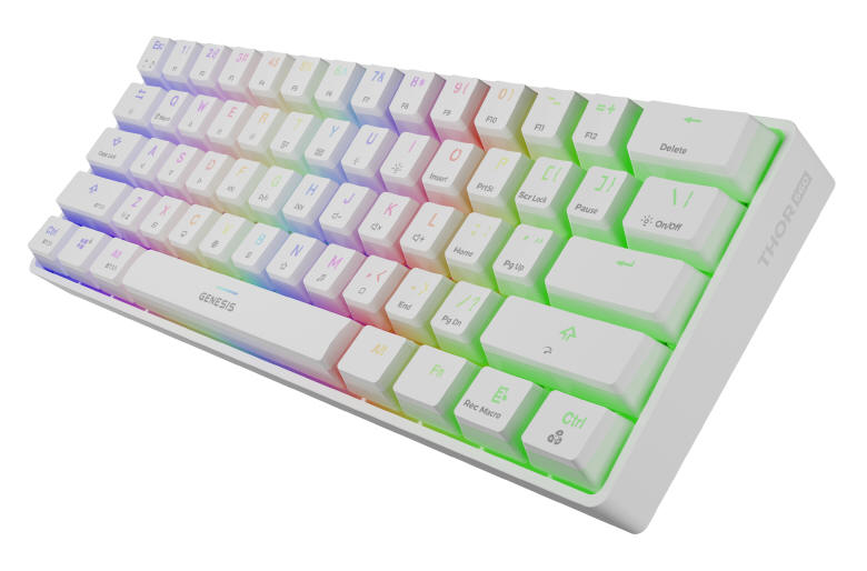 Genesis Thor 660 - bezprzewodowa klawiatura mechaniczna TKL