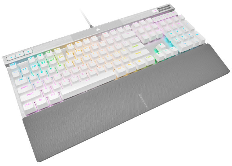 CORSAIR K60 PRO TKL z optycznymi przecznikami klawiszy