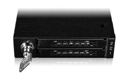 Icy Dock ToughArmor MB092VK-B - dyski bezpieczne pod kluczem
