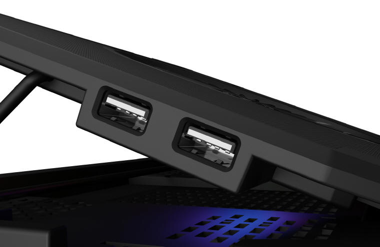 Genesis Oxid 850 RGB - chłodzenie laptopa...