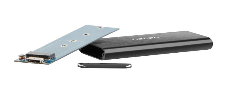 Natec Rhino M.2 - aluminiowa obudowa dla dyskw SSD M.2