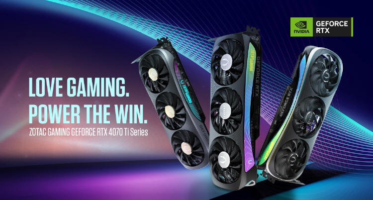 ZOTAC GAMING ogłasza premierę serii GeForce RTX 4070 Ti