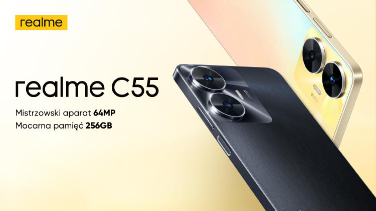 Nowy smartfon realme C55 od dzi dostpny w Polsce