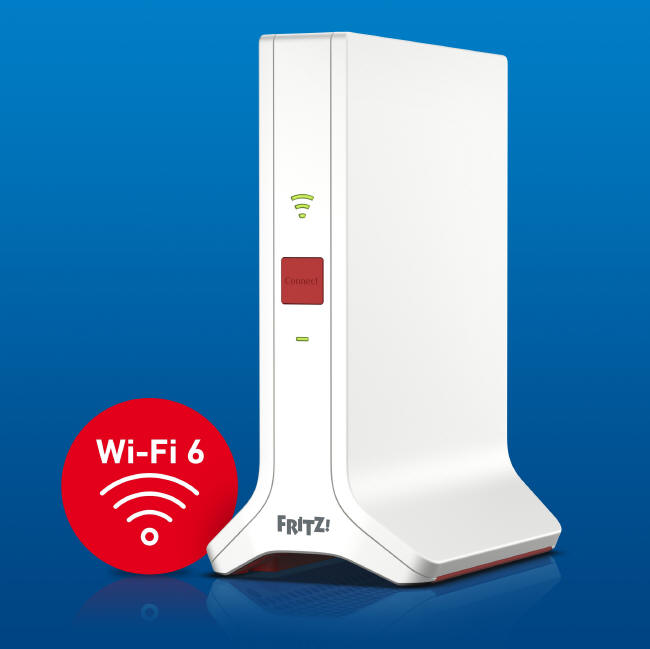 FRITZ Repeater 3000 AX - Wi-Fi i Mesh w kadym pokoju
