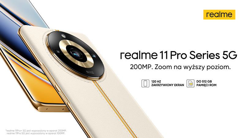 Premiera nowych produktw realme z serii realme 11 Pro