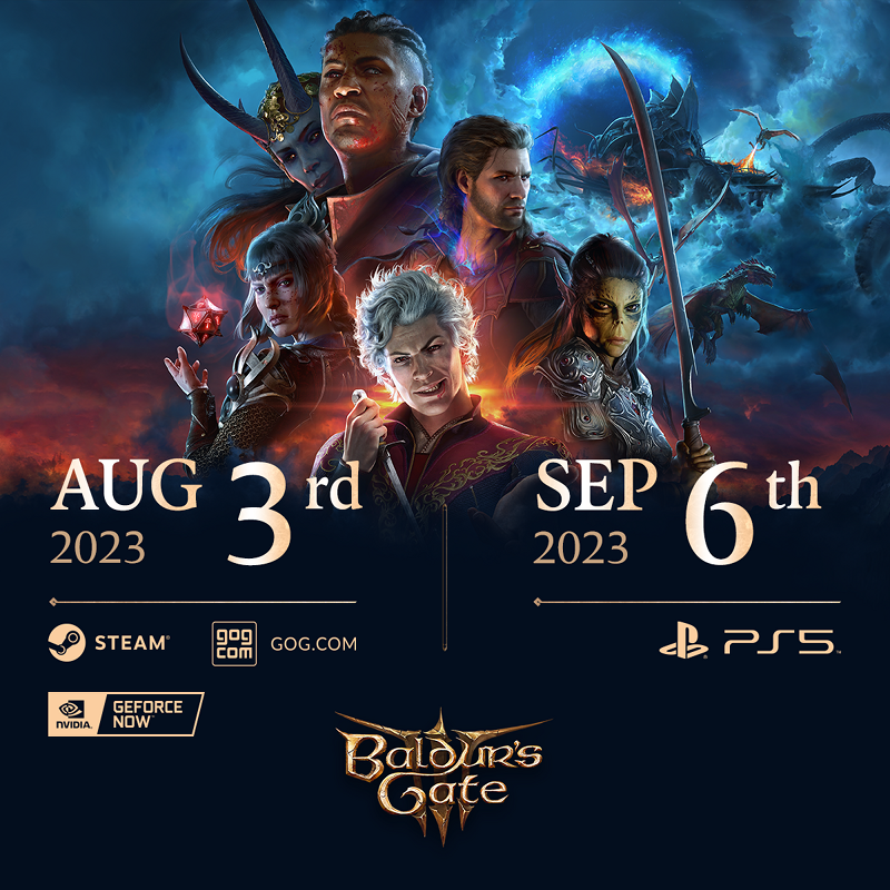 Baldur’s Gate zadebiutuje 3 sierpnia na PC i 6 września na PS5