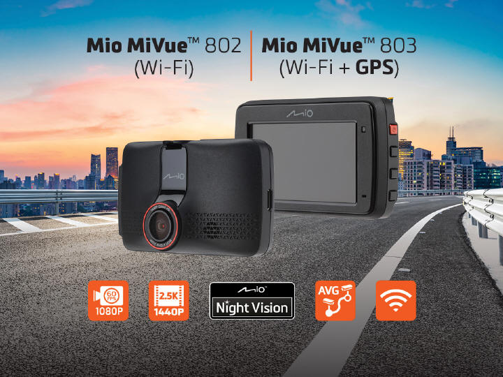 Kolejne nowości od Mio - MiVue 802 i MiVue 803 z GPS