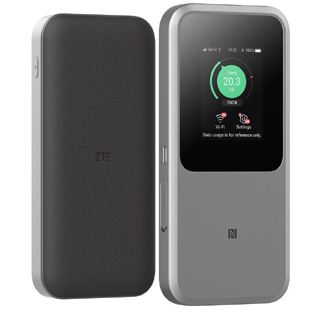 Przenony router 5G ZTE MU5120 – peen energii z bateri 10000 mAh