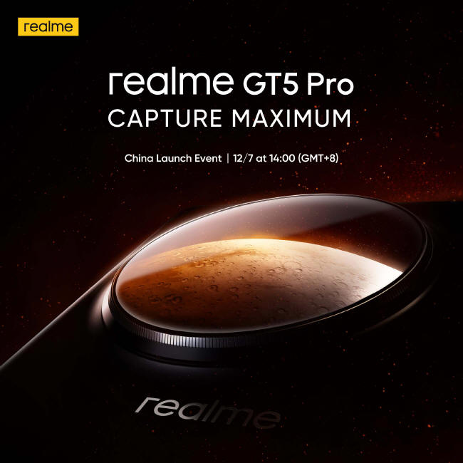 realme GT5 Pro zadebiutuje w Chinach już 7 grudnia