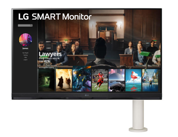  Polska premiera monitora LG SMART 32SQ780S