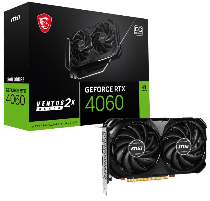 MSI prezentuje karty graficzne NVIDIA GeForce RTX 4060