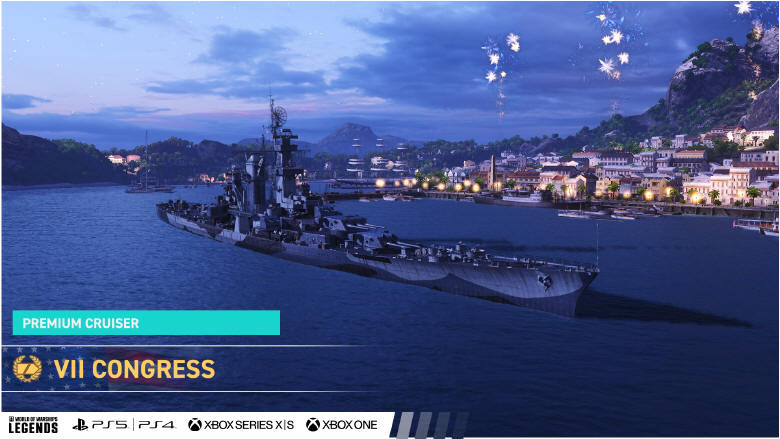 World of Warships: Legends rozpoczyna witowanie 4-rocznicy