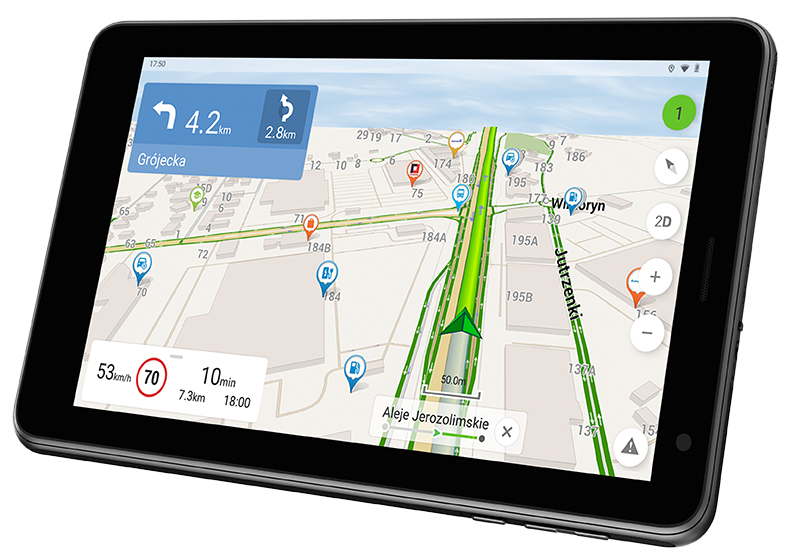 NAVITEL T787 4G – tablet nawigacyjny z 4G, Bluetooth i GPS