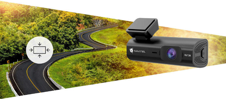 Wideorejestrator NAVITEL R67 2K z optyk Sony i cznoci Wi-Fi