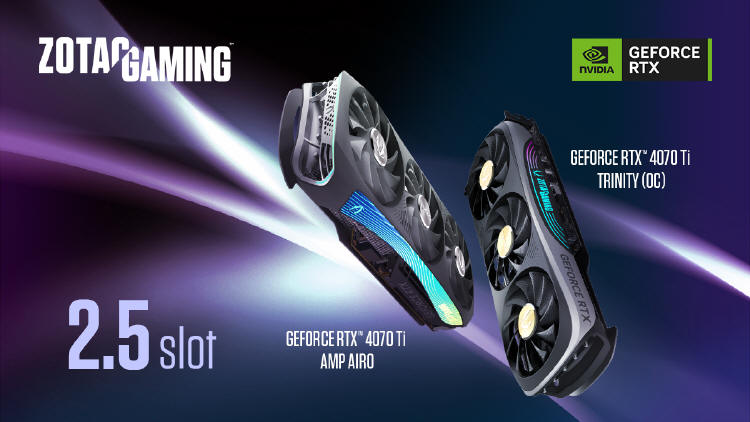 ZOTAC GAMING ogłasza premierę serii GeForce RTX 4070 Ti
