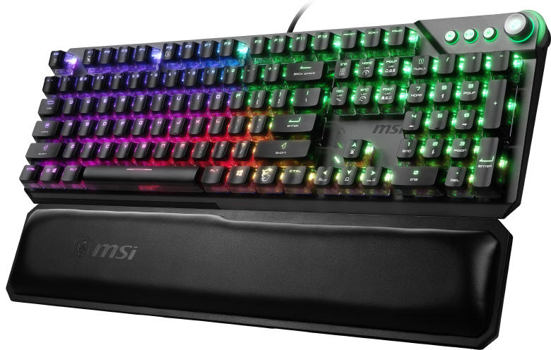 MSI VIGOR GK71 z przecznikami SONIC BLUE