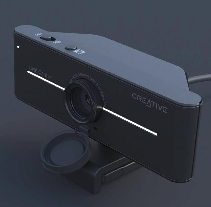 Creative Live! Cam Sync 4K z przetwornikiem Sony 4K UHD 8 MP