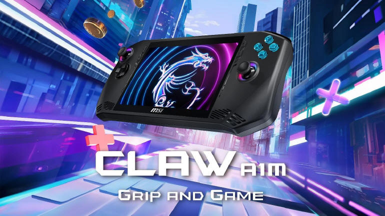 MSI Claw - gamingowy handheld napdzany przez Meteor Lake