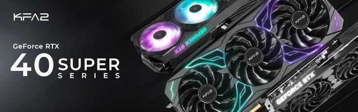KFA2 - karty graficzne z serii GeForce RTX 4080, 4070 Ti, 4070 SUPER