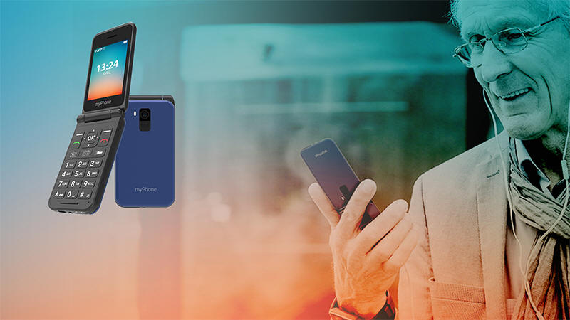 myPhone FLIP LTE - nowe wydanie klasyka z klapk