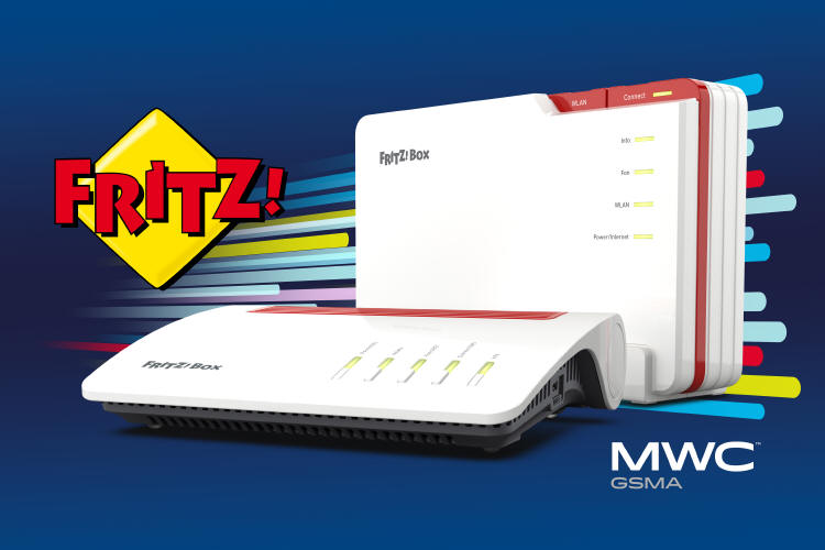 Nowoci technologiczne FRITZ na targach MWC w Barcelonie
