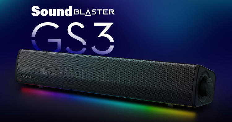 Creative Sound Blaster GS3 z SuperWide i owietleniem LED RGB