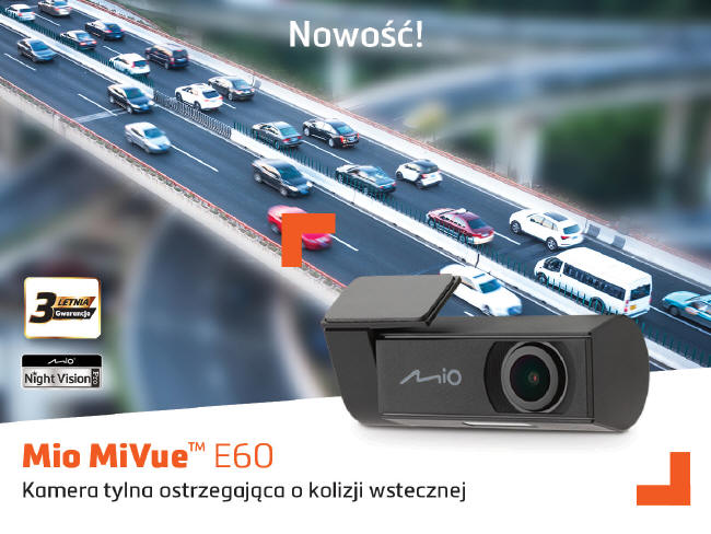 Mio MiVue E60 - wiesz co czai si z tyu...