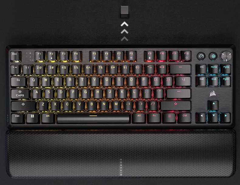 CORSAIR K70 CORE TKL z ulepszonymi przecznikami MLX