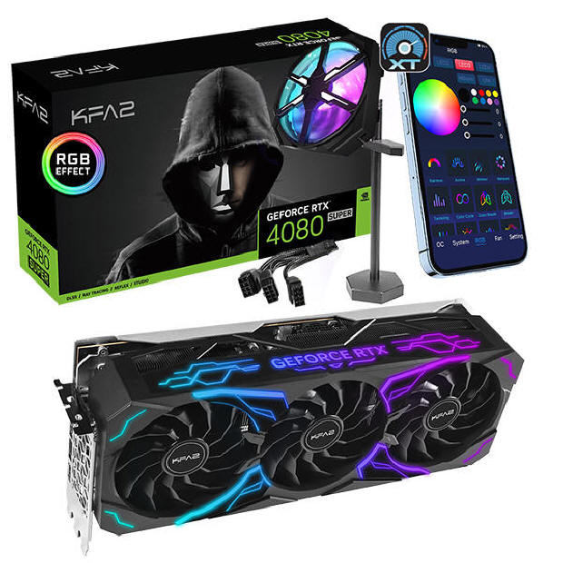 KFA2 - karty graficzne z serii GeForce RTX 4080, 4070 Ti, 4070 SUPER