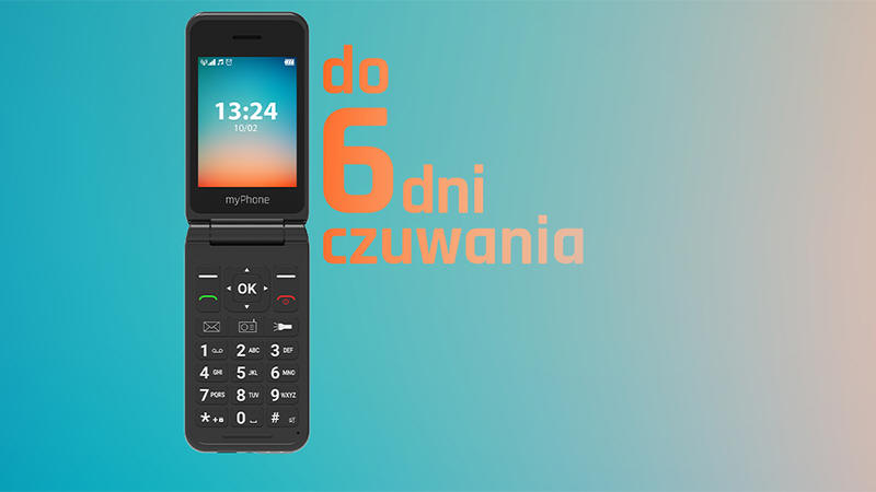myPhone FLIP LTE - nowe wydanie klasyka z klapk