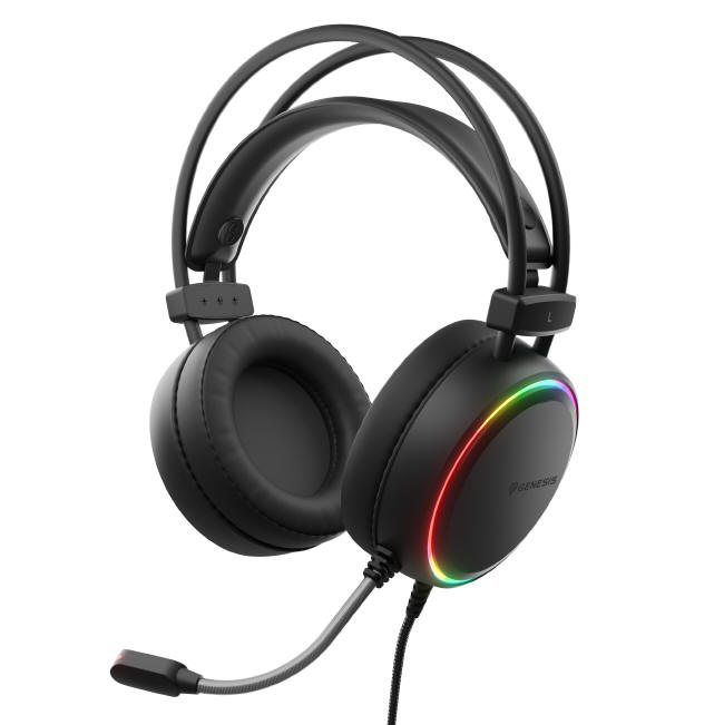 Genesis Neon 613 – gamingowe suchawki z podwietleniem RGB