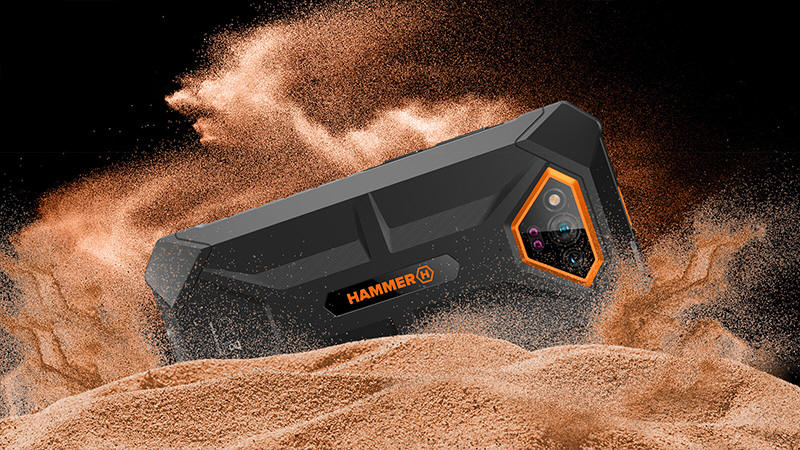 HAMMER IRON V - wzmocniony smartfon z mocn bateri inoktowizj
