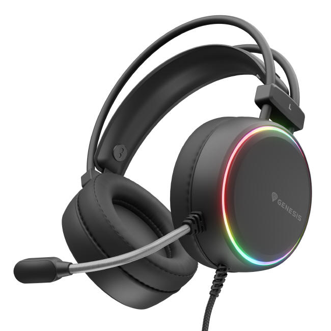 Genesis Neon 613 – gamingowe suchawki z podwietleniem RGB